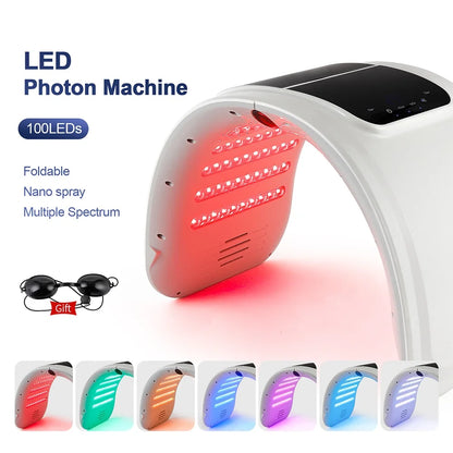 LuxLED GLOW™ Rechargeable 7-Color LED Photon Bridge – Skin Rejuvenation, Lifting & Whitening