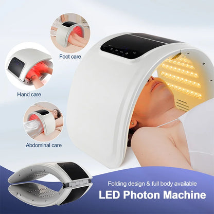 LuxLED GLOW™ Rechargeable 7-Color LED Photon Bridge – Skin Rejuvenation, Lifting & Whitening