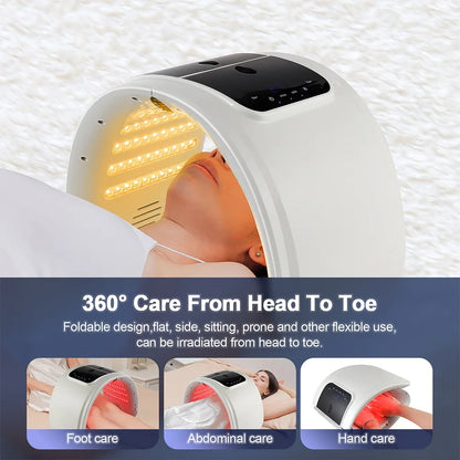 LuxLED GLOW™ Rechargeable 7-Color LED Photon Bridge – Skin Rejuvenation, Lifting & Whitening